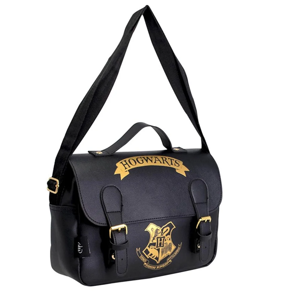 Hogwarts Satchel Lunch Bag - Black Bild 1
