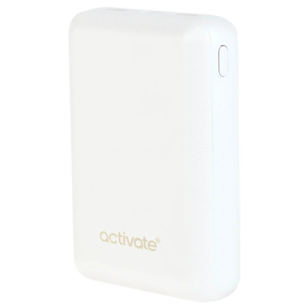 Activate Mini 5000MAH Portable Charger - White Bild 1