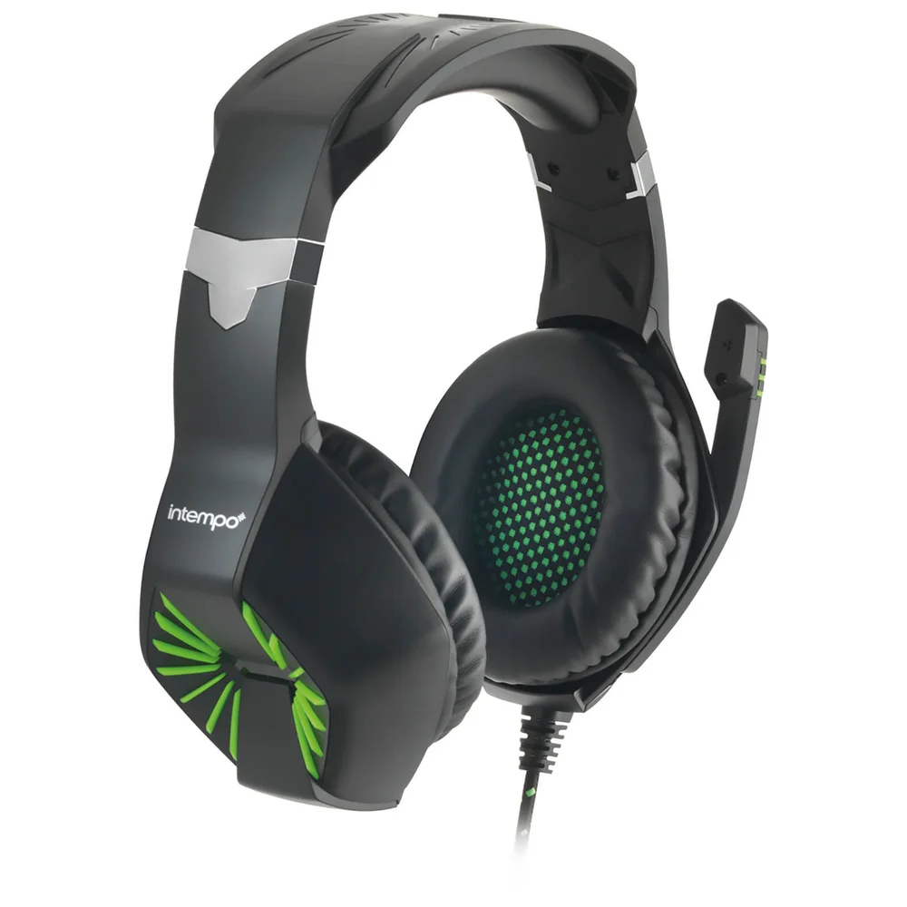 Intempo Gaming Headset - Green Bild 1