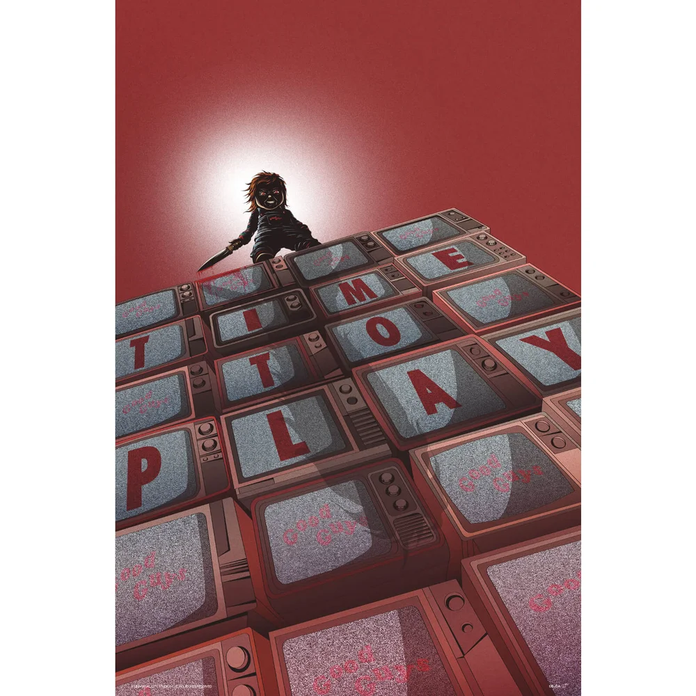 Child's Play "Chucky" Fine Art Giclee Bild 1