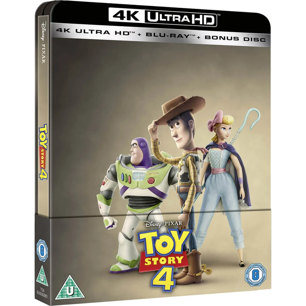 Toy Story 4 4K Ultra HD (inkl. 2D Blu-Ray) - Zavvi Exclusive Steelbook Bild 1