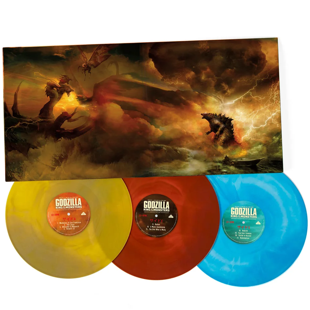 Waxwork - Godzilla: King Of The Monsters Vinyl 3LP Bild 1