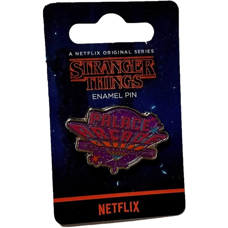 Loungefly Stranger Things Palace Arcade Logo Emaille Pin Bild 1