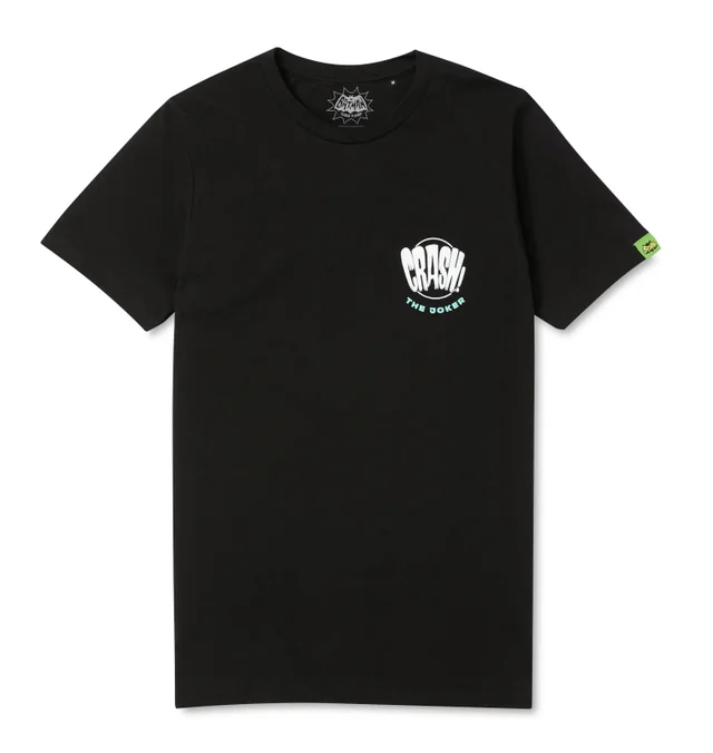 Batman Surf The Joker Crash T-Shirt - Schwarz