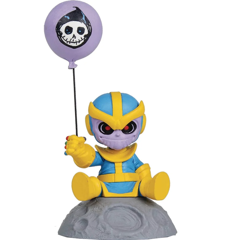 Gentle Giant Marvel Animated Mini-Heroes Thanos PVC Statue - 7.5cm Bild 1