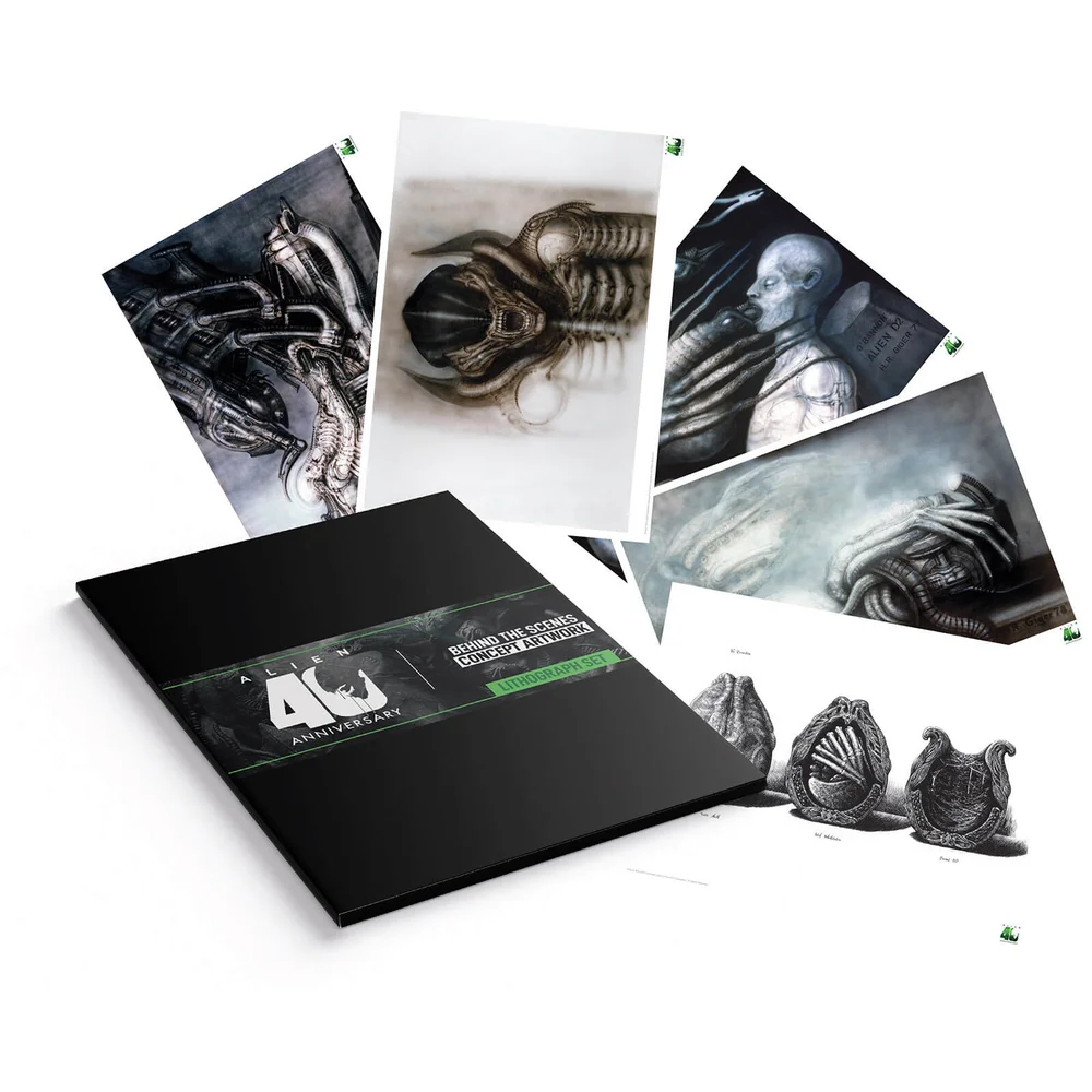 Alien Lithographie - Set mit 5 Drucken Bild 1