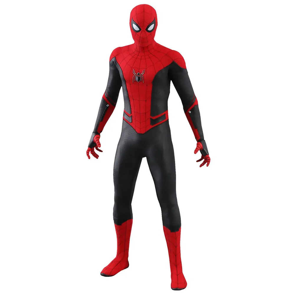 Hot Toys Spider-Man: Far From Home Movie Masterpiece Actionfigur im Maßstab 1:6 Spider-Man (verbesserter Anzug) 29 cm Bild 1