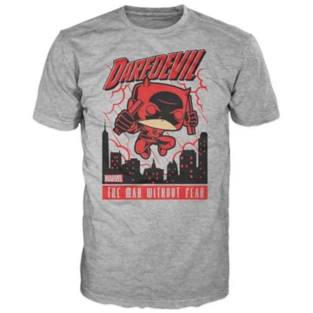 Funko Marvel Daredevil T-Shirt - Grey - M Bild 1