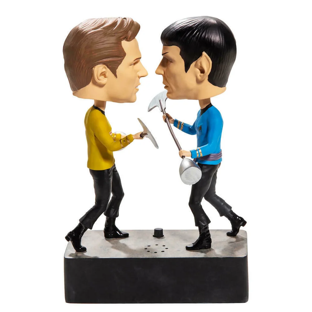 Star Trek Amok Time Kirk vs. Spock Bobble Heads Bild 1