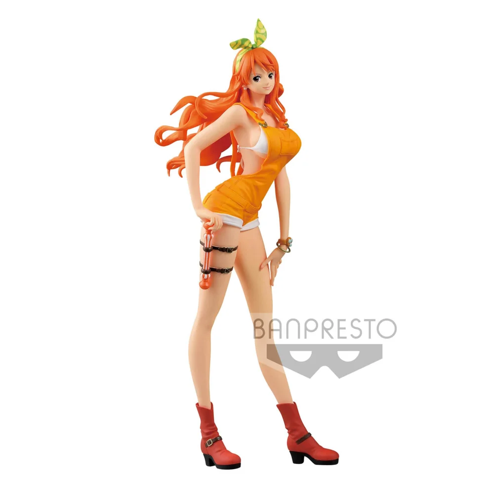 Banpresto One Piece Stampede Movie Nami Glitter and Glamours Yellow Version Statue Bild 1