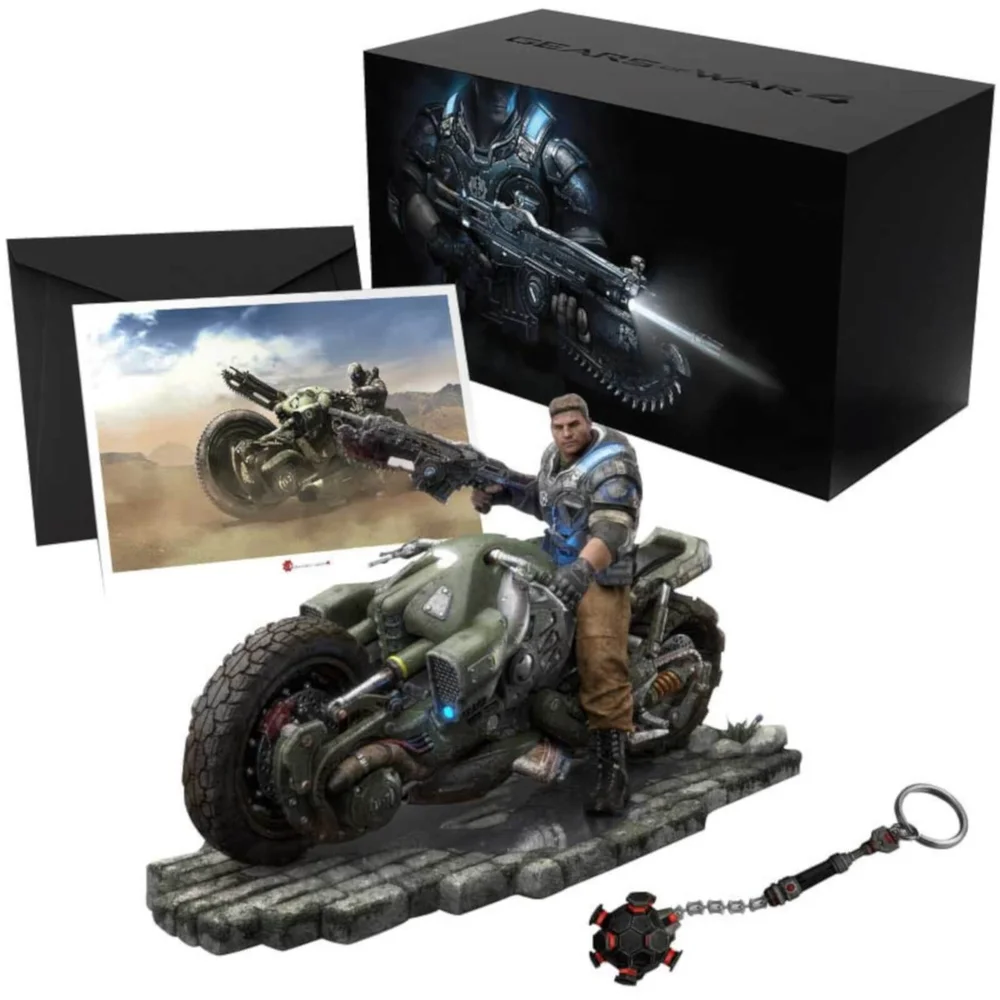 Gears of War 4 Collector's Edition - JD Fenix on COG Bike Premium Statue - 28cm (Game NOT included) Bild 1