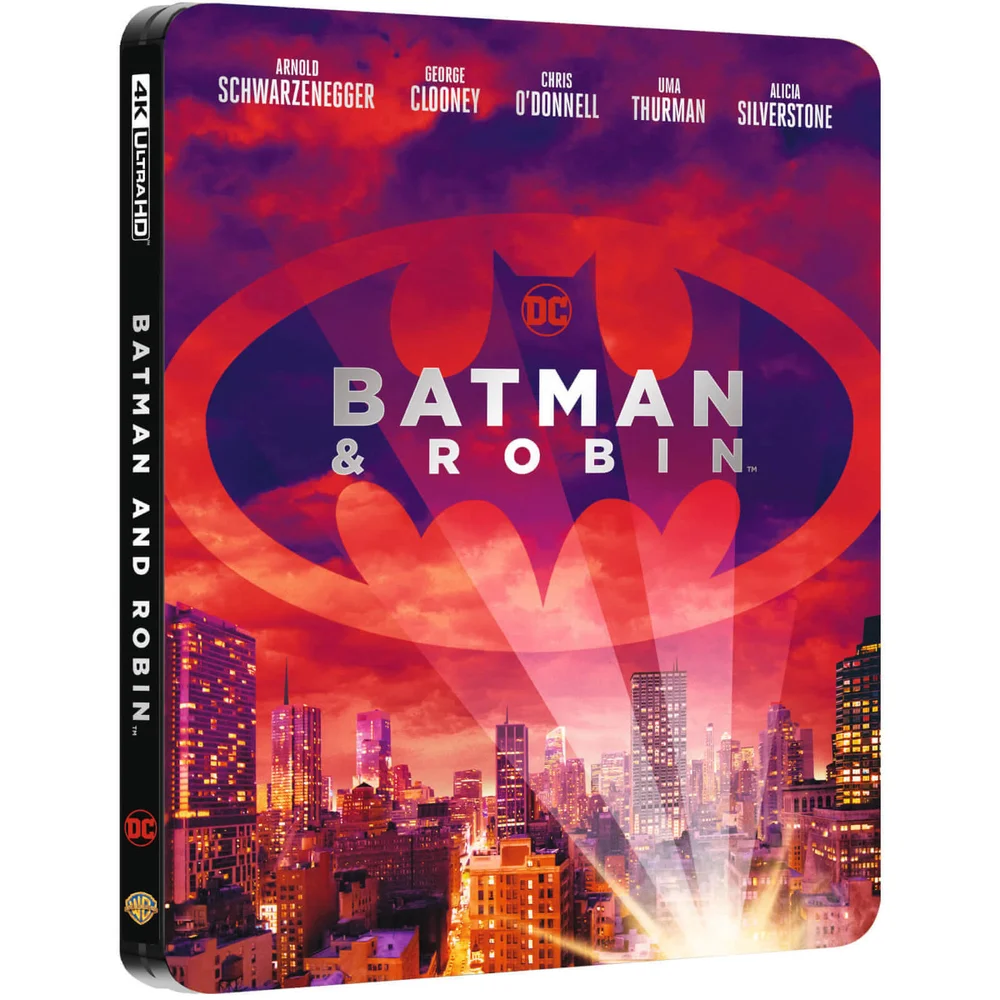 Batman & Robin - 4K Ultra HD Zavvi Exclusive Steelbook (Inklusive 2D Blu-ray) Bild 1