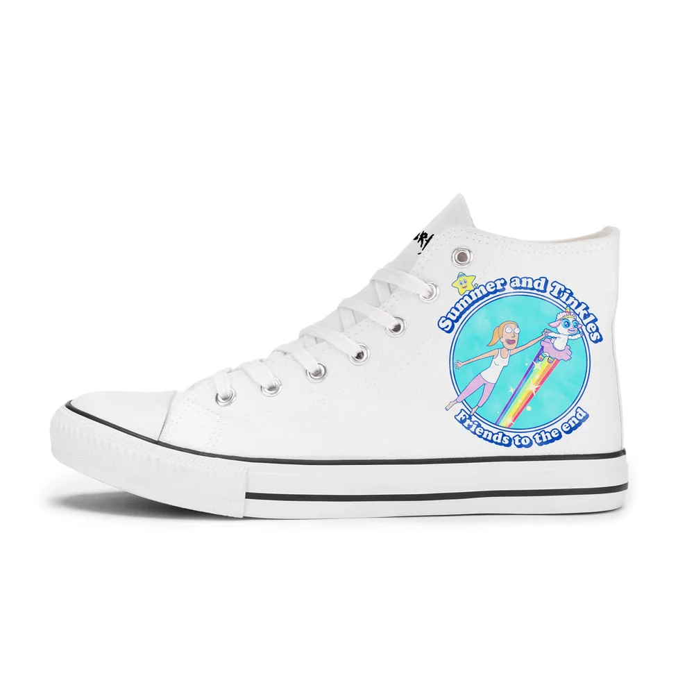 Rick and Morty Summer And Tinkles Sneaker - Weiß - UK 6.5 / EU 40 - Weiß Bild 1