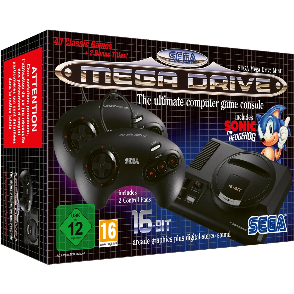 SEGA Mega Drive Mini-Konsole Bild 1