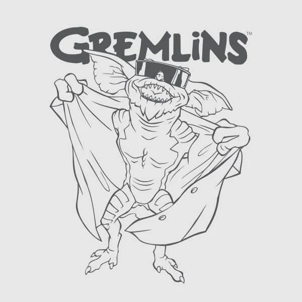 Gremlins Spike's Glasses Women's T-Shirt - Grey