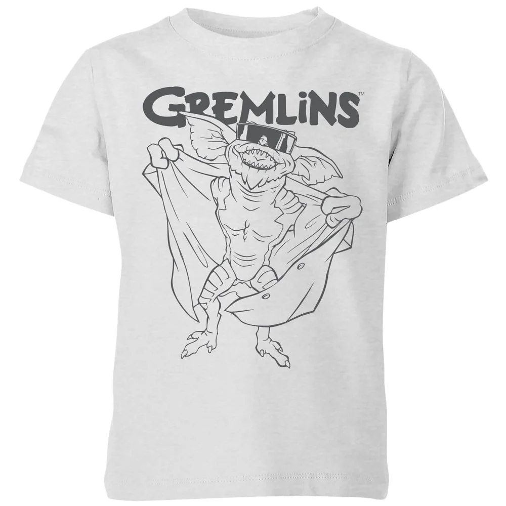 Gremlins Spike's Glasses Kids' T-Shirt - Grey - 3-4 Jahre Bild 1