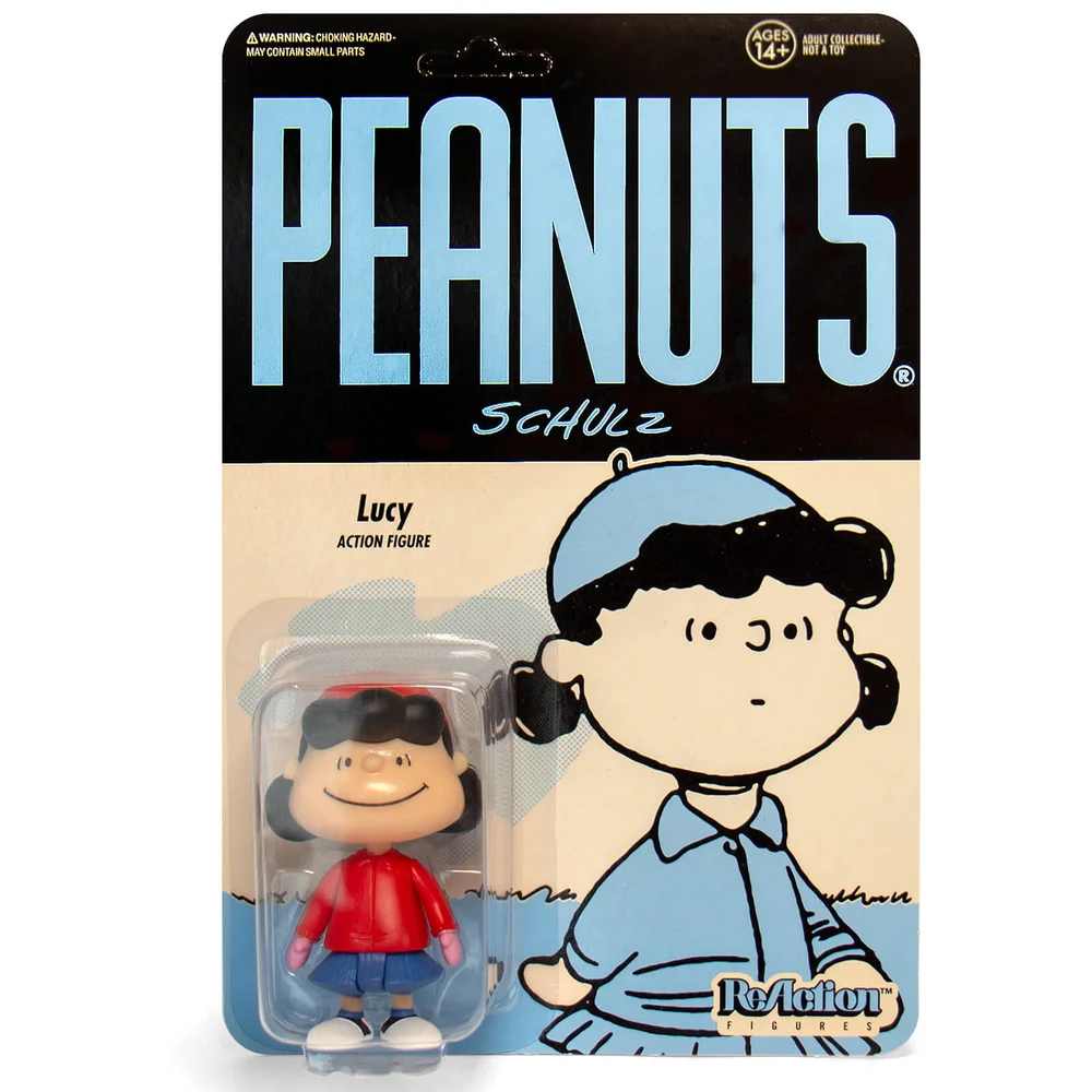 Super7 Peanuts Winter Lucy ReAction-Figur Bild 1