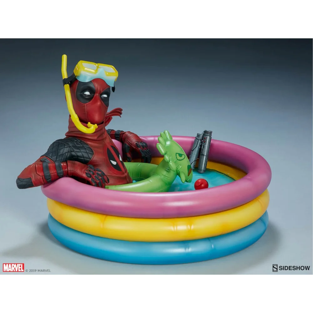 Sideshow Collectibles Marvel Deadpool Kidpool Premium Format Statue 18cm Bild 1