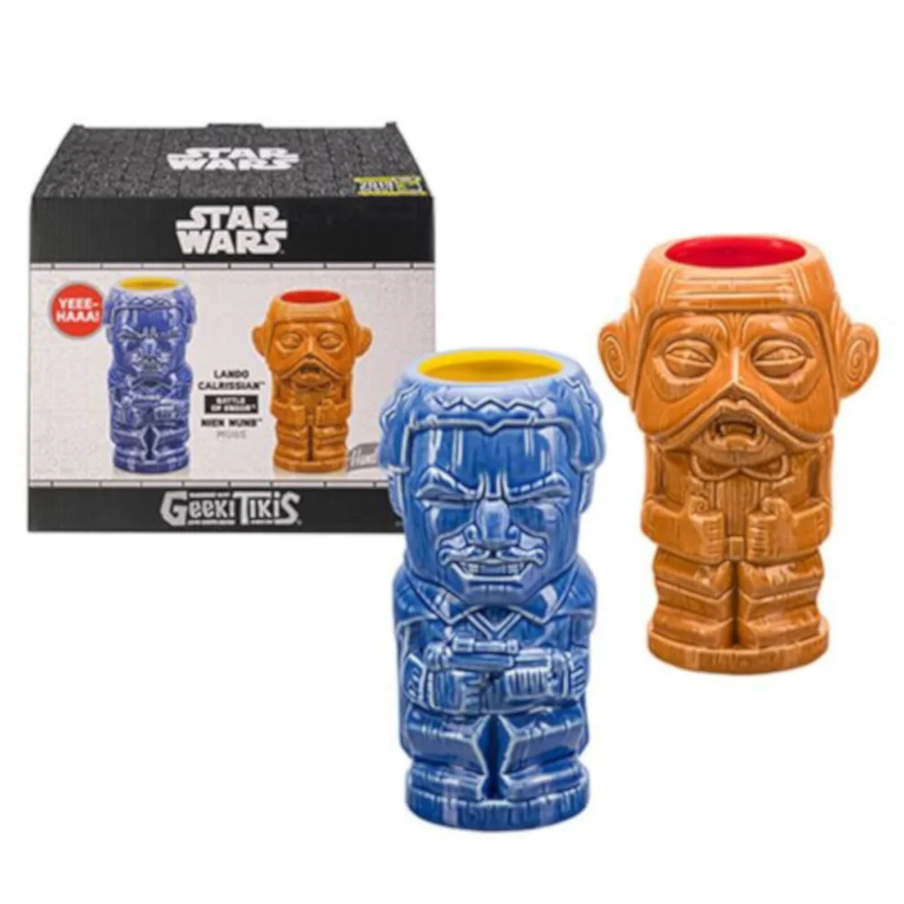 Beeline Creative Star Wars Lando and Nien Nunb Geeki Tikis Mug SDCC Exclusive (Pack of 2) Bild 1