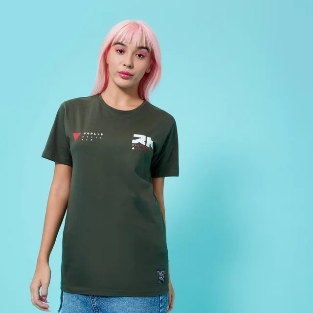Street Fighter Arcade Cammy Unisex T-Shirt - Dunkelgrün