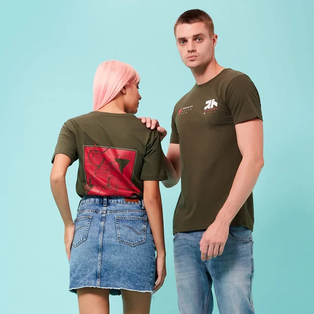 Street Fighter Arcade Cammy Unisex T-Shirt - Dunkelgrün