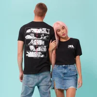 Street Fighter Arcade Panels Unisex T-Shirt - Schwarz