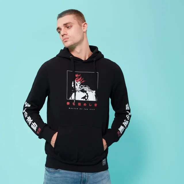 Street Fighter Arcade Akuma Unisex Hoodie - Black