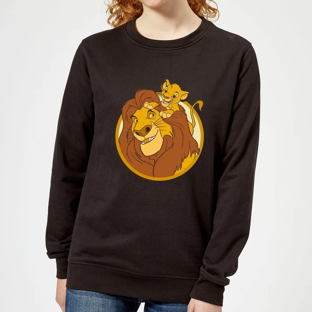 Disney Mufasa & Simba Women's Sweatshirt - Black - XS Bild 1