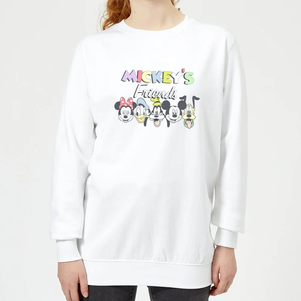 Disney Mickey's Friends Women's Sweatshirt - White - XS Bild 1