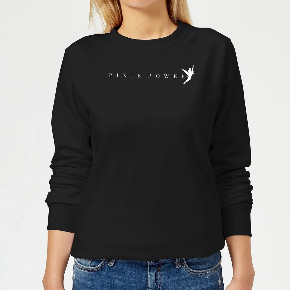 Disney Peter Pan Tinkerbell Pixie Power Women's Sweatshirt - Black - XS Bild 1