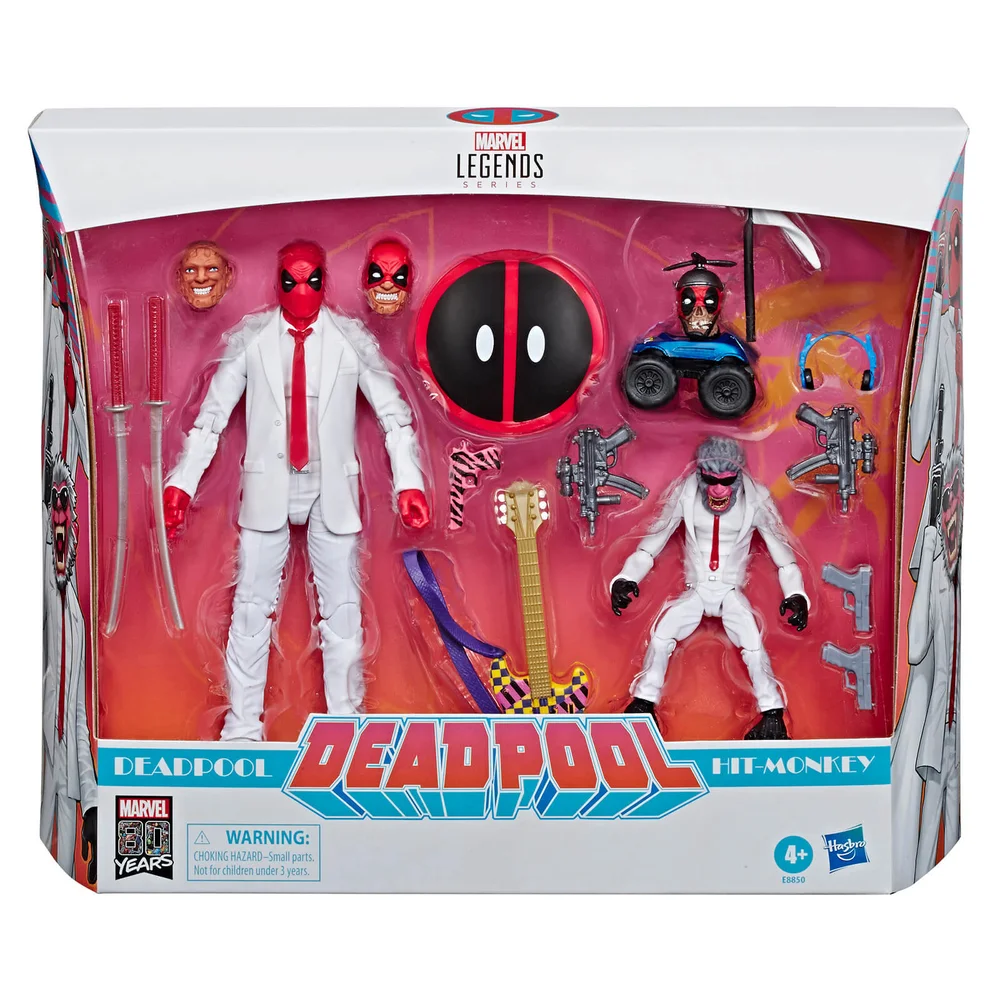 Marvel Legends Series 80th Anniversary Deadpool and Hit-Monkey (2 Pack) Bild 1