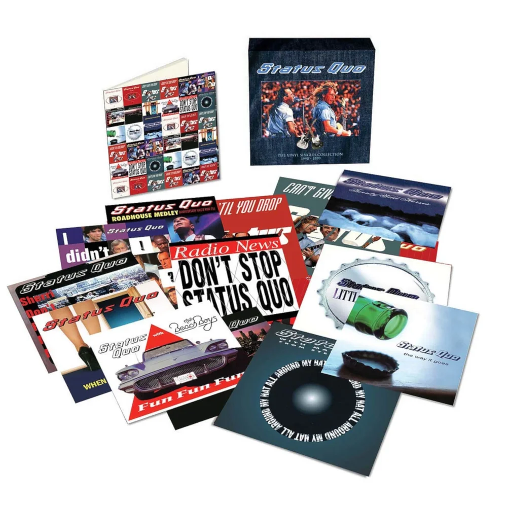 Status Quo - The Vinyl Singles Collection:1990s 7" Single Box-Set Bild 1