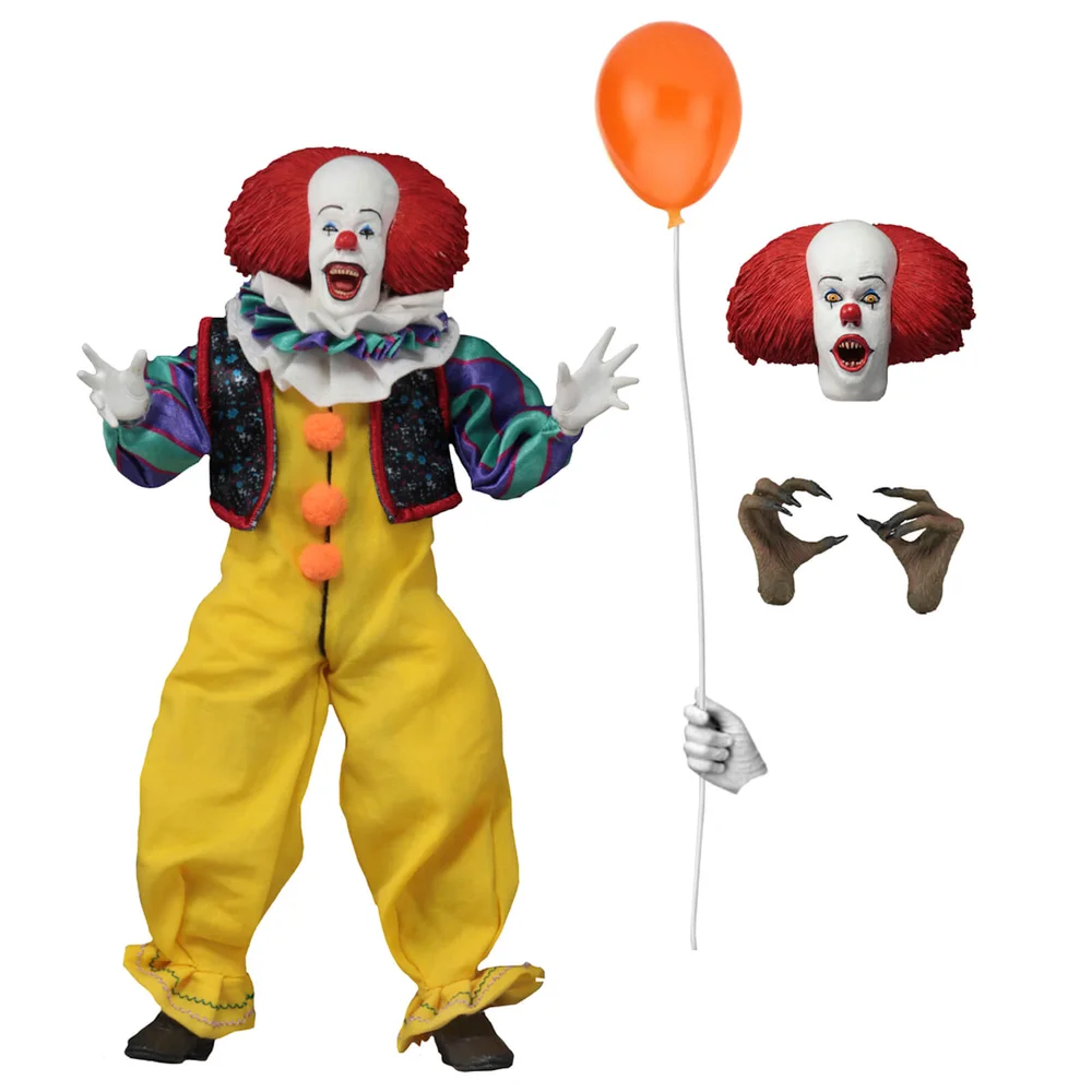 NECA IT - 8" Clothed Action Figure - Pennywise (1990) Bild 1