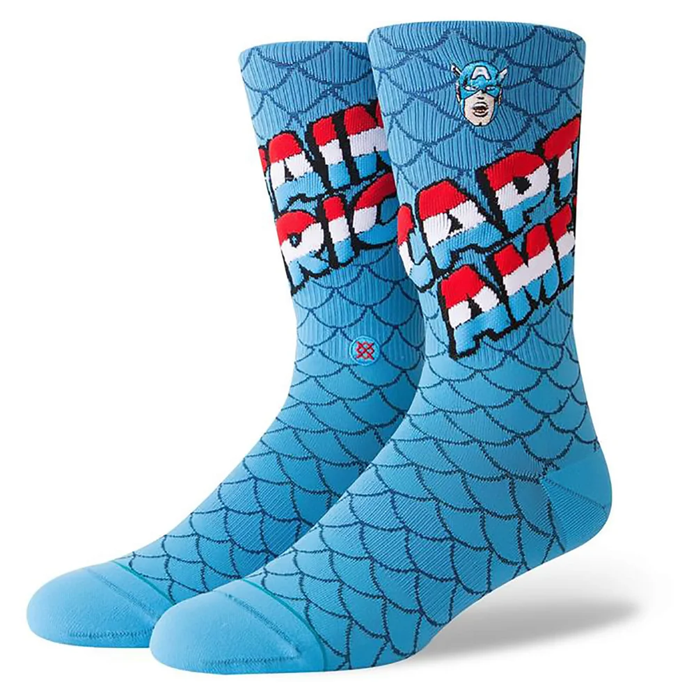 Stance Marvel Captain America Socks - L Bild 1