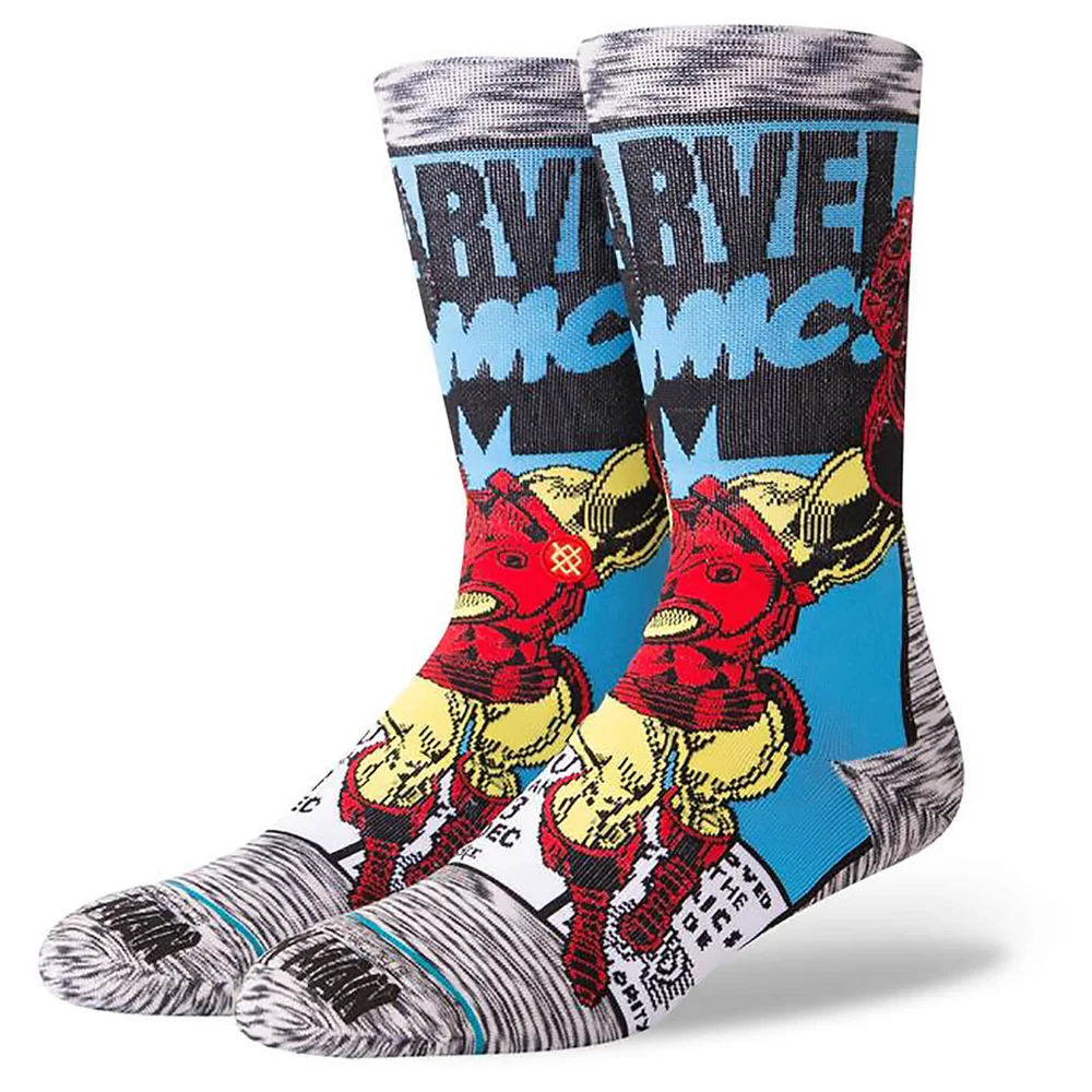 Stance Marvel Iron Man Comic Socks - M Bild 1