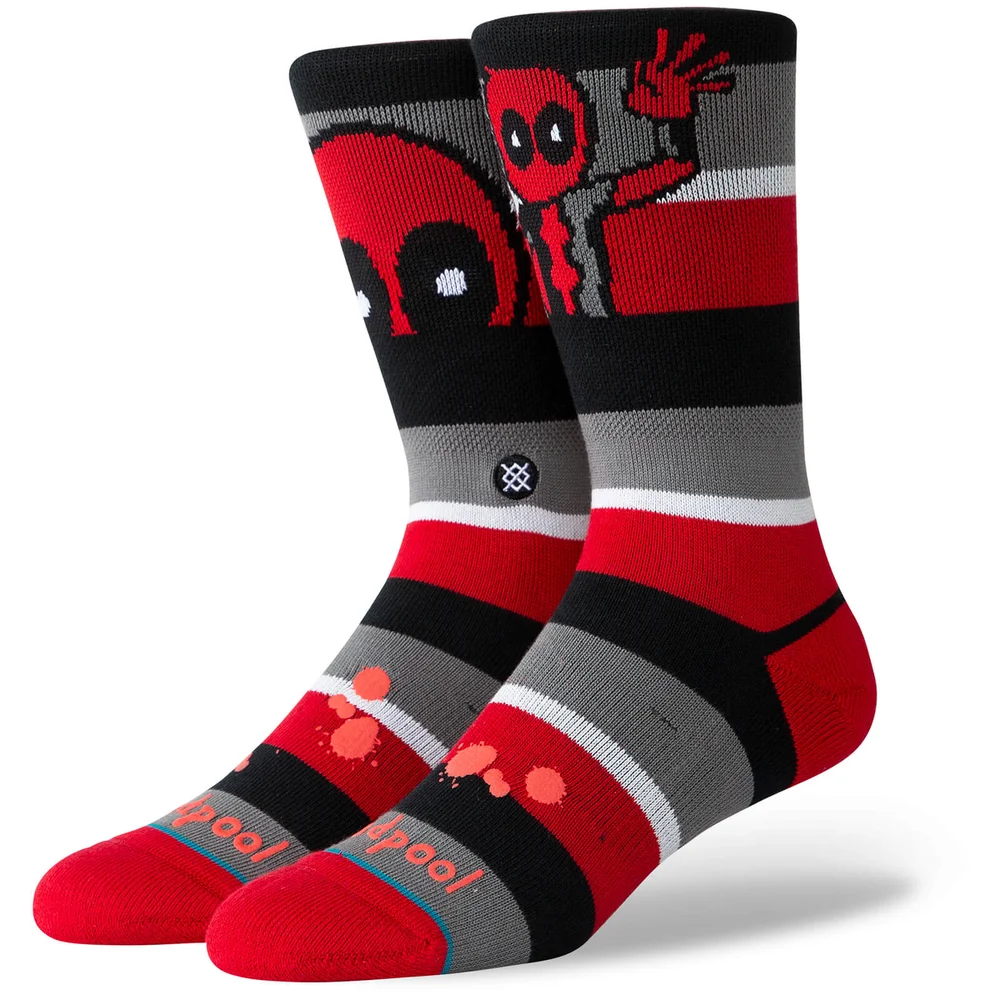 Stance Marvel Deadpool Stripe Socks - L Bild 1