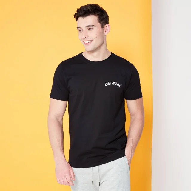 Looney Tunes Kaboom Collection That's all Folks Besticktes Herren T-Shirt - Schwarz
