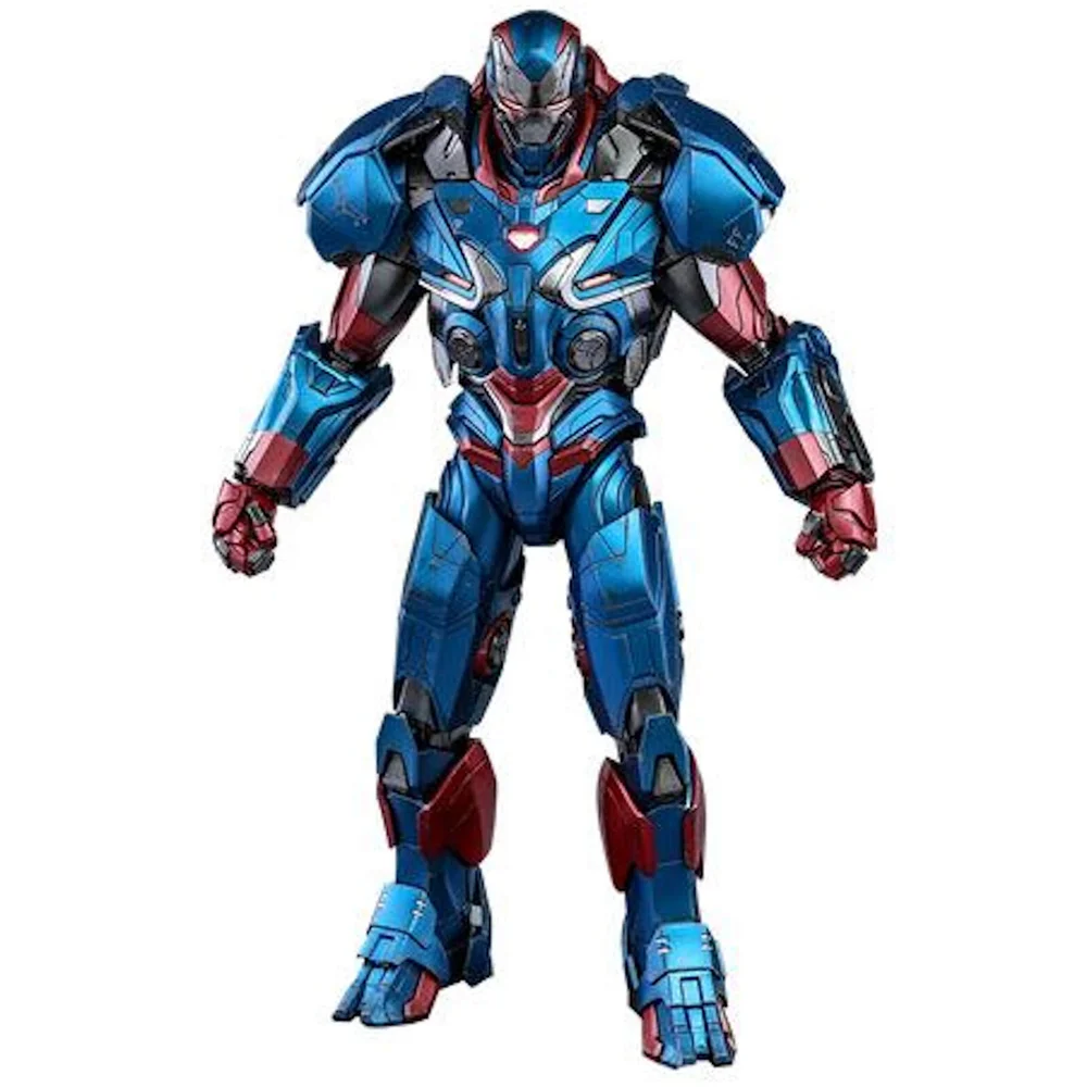 Hot Toys Avengers: Endgame Movie Masterpiece Series Druckguss-Actionfigur im Maßstab 1:6 Iron Patriot 32 cm Bild 1