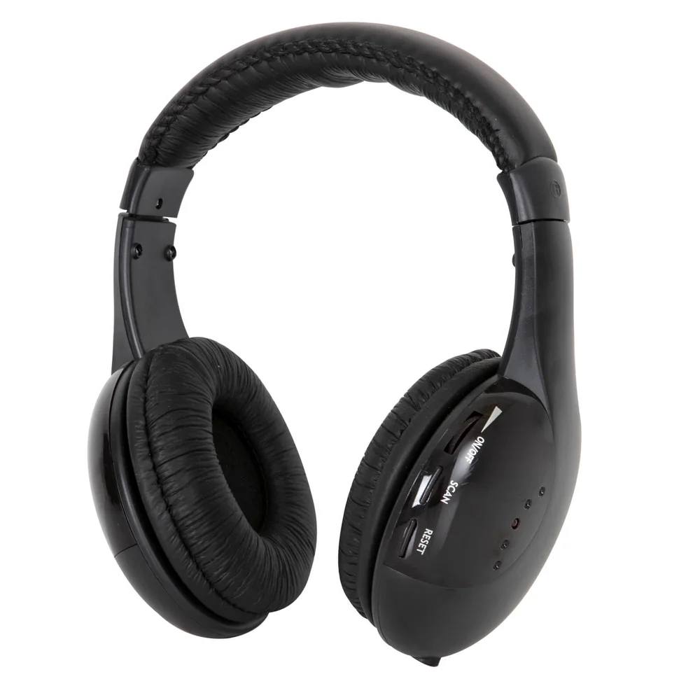 Itek 5 in 1 Wireless Headphones - Black Bild 1