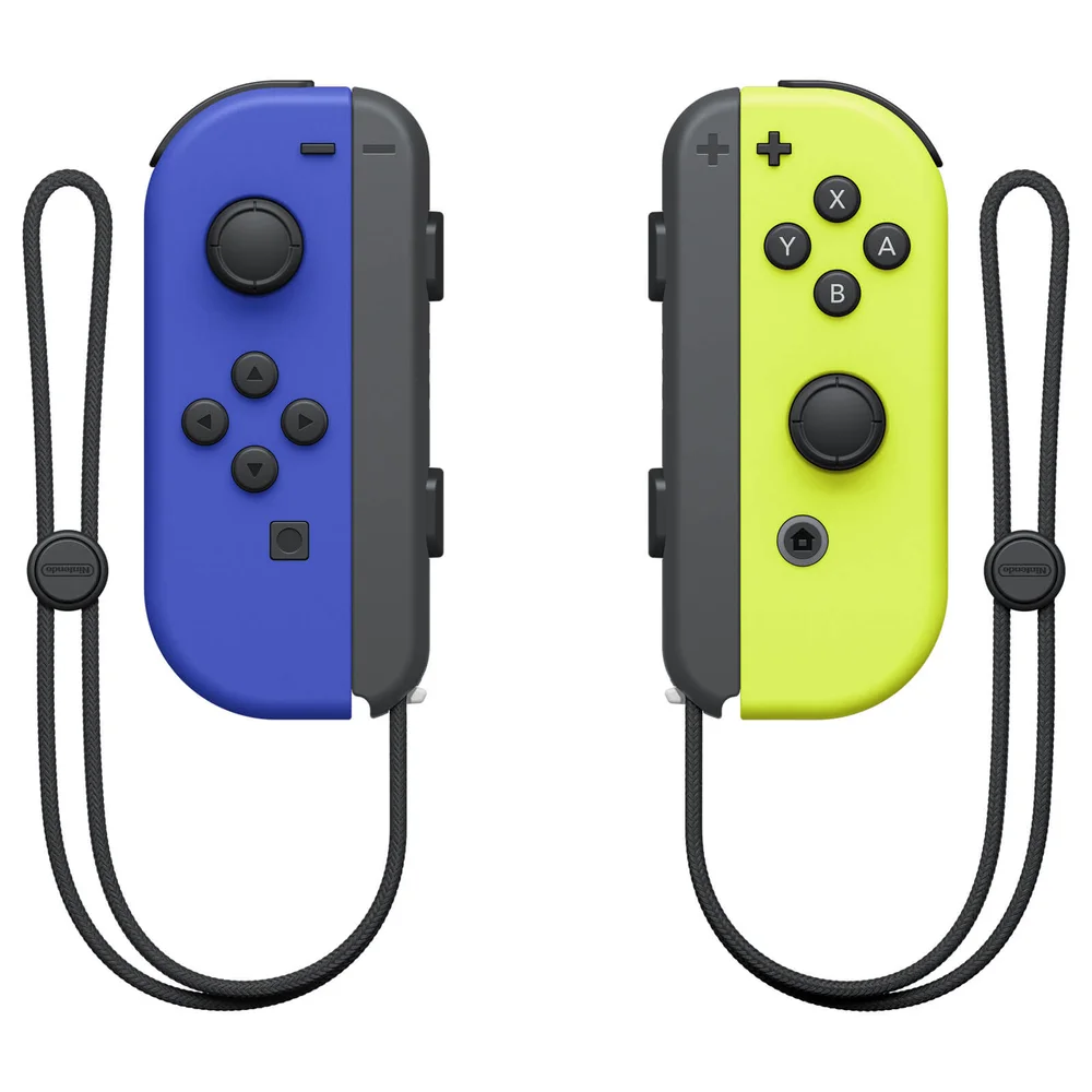 Nintendo Joy Con Pair Blue/Neon Yellow Bild 1