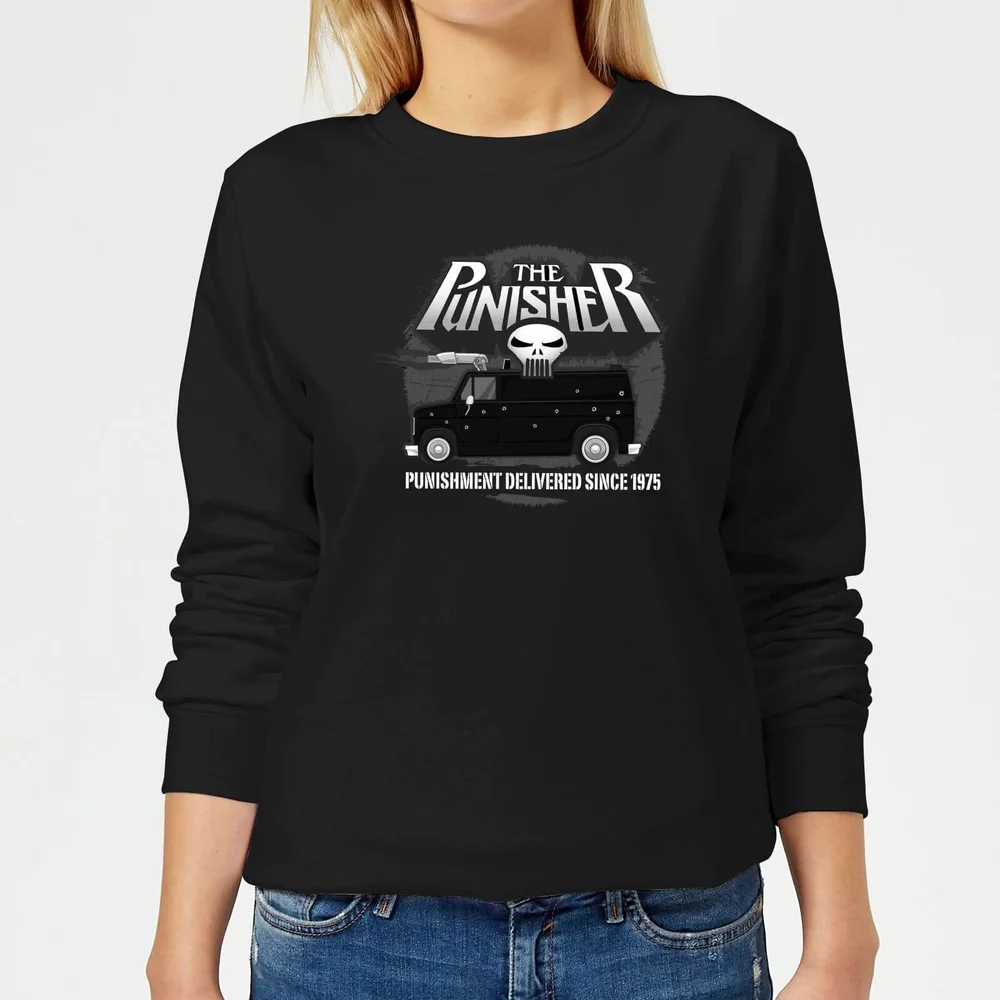 Marvel The Punisher Battle Van Women's Sweatshirt - Black - XS Bild 1