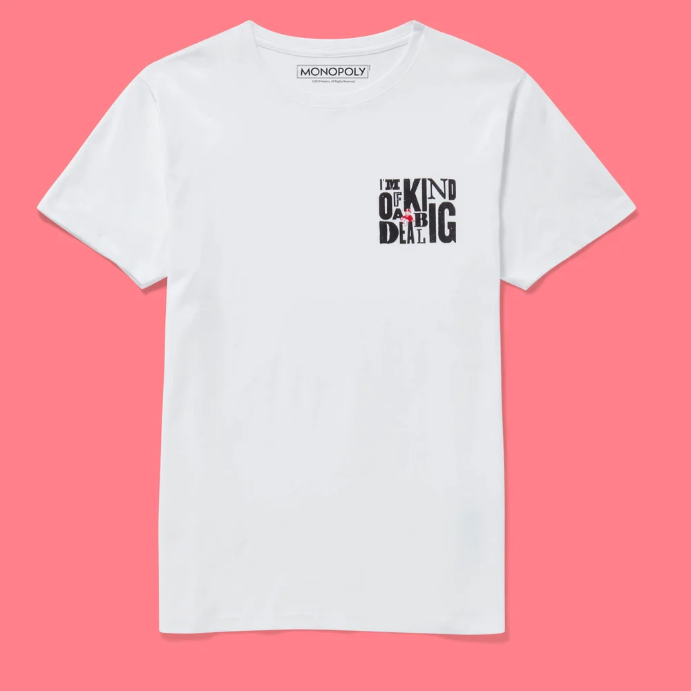 Monopoly King Of Dealing T-Shirt - White - S - Weiß Bild 1