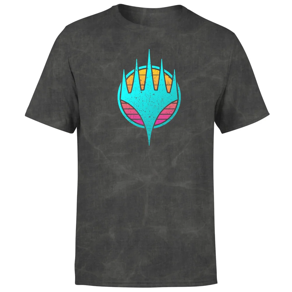 Magic The Gathering 80's Logo Men's T-Shirt - Acid Wash - S Bild 1
