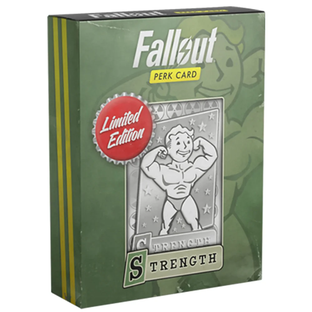 Fallout limitierte Auflage Perk-Karte - Stärke (Nr. 1 von 7) Bild 1