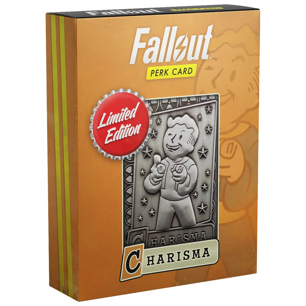 Fallout Limited Edition Perk Card - Charisma (#4 out of 7) Bild 1