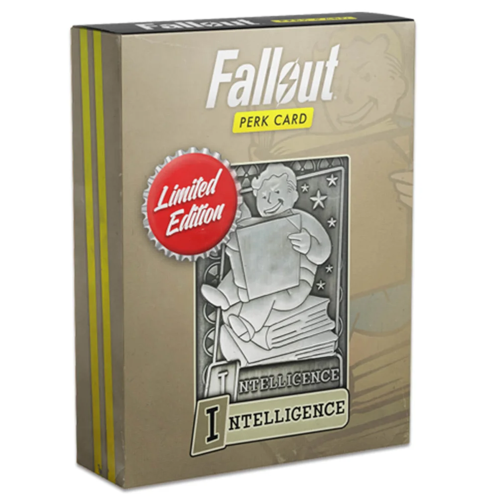 Fallout limitierte Auflage Perk-Karte - Intelligenz (Nr. 5 von 7) Bild 1