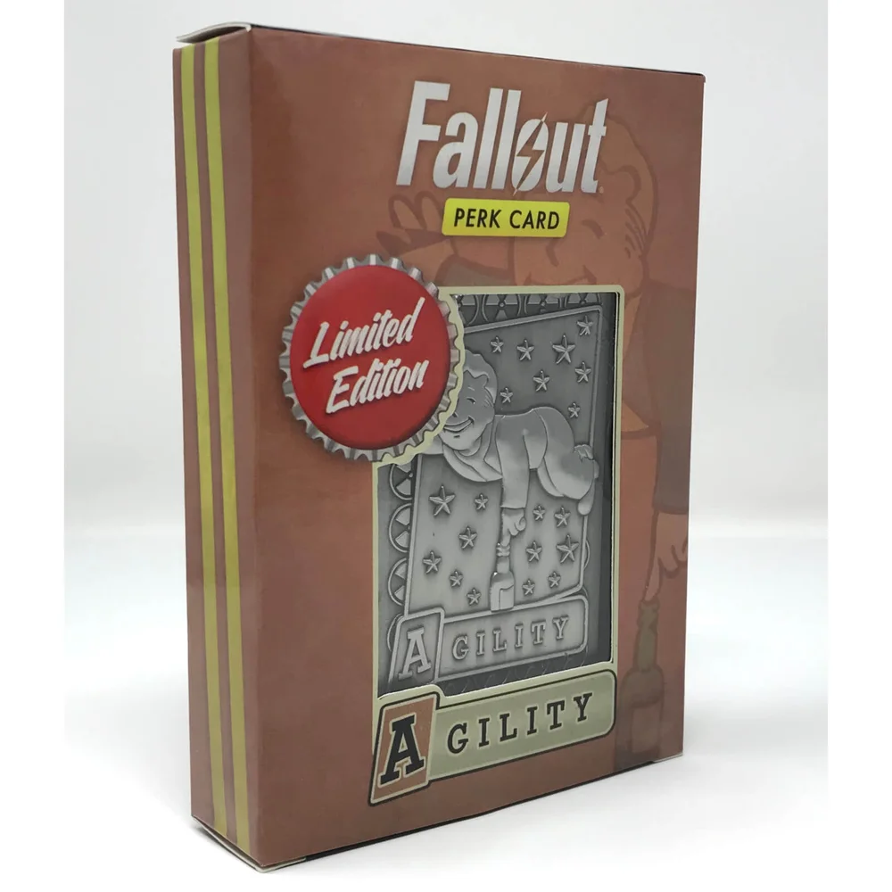 Fallout limitierte Auflage Perk-Karte - Gewandtheit (Nr. 6 von 7) Bild 1