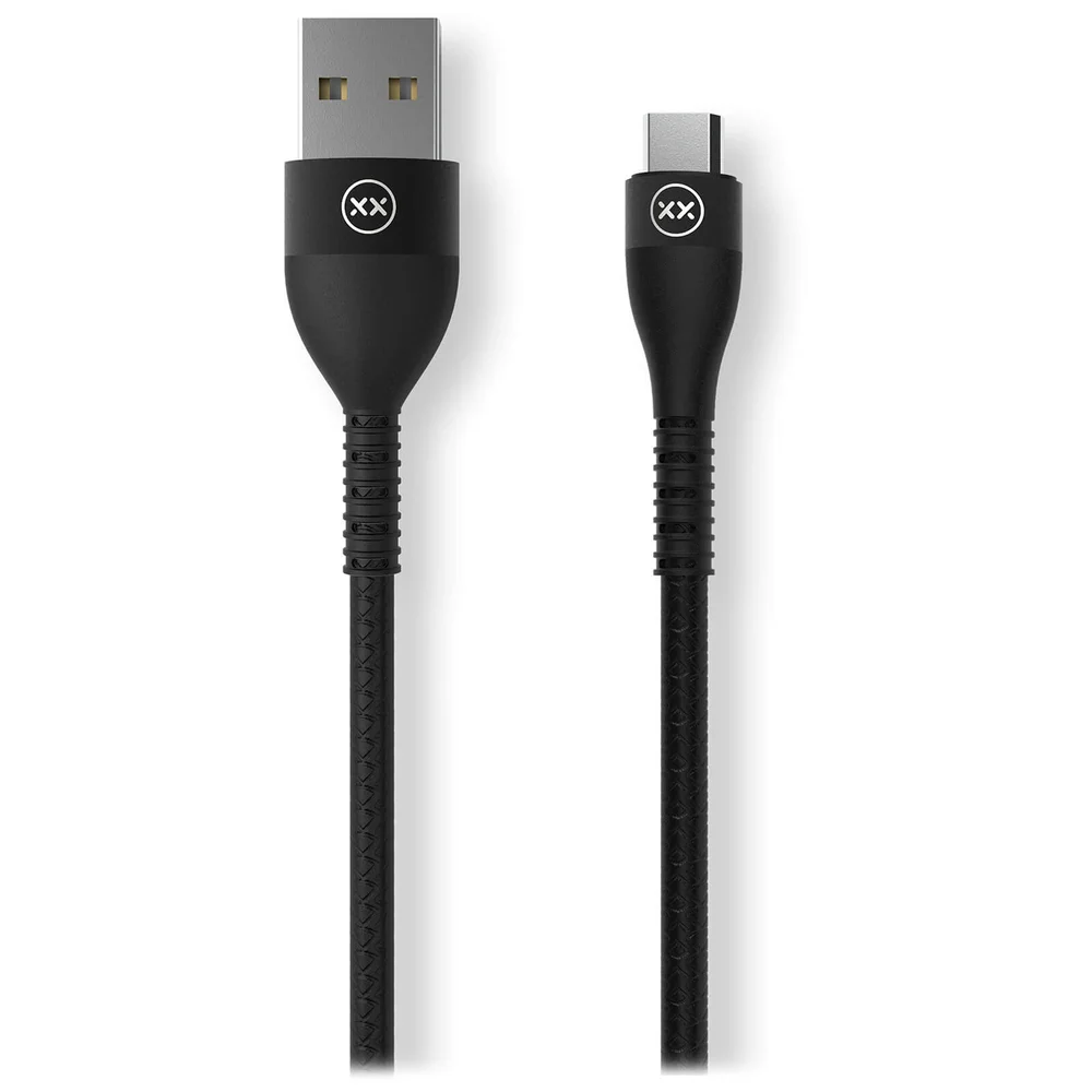 Mixx 1.2 Meter - USB A to Micro - Black Bild 1