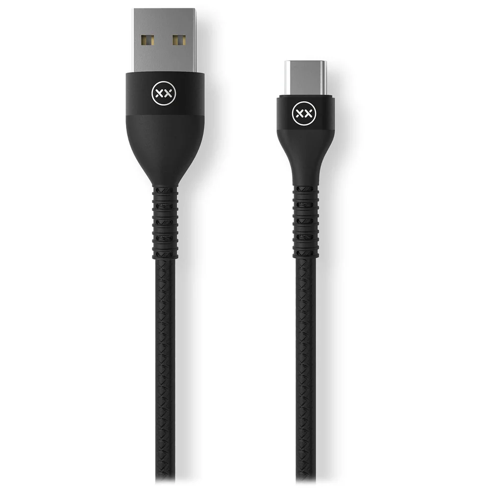 Mixx 1.2 Meter - USB A To Type-C - Black Bild 1