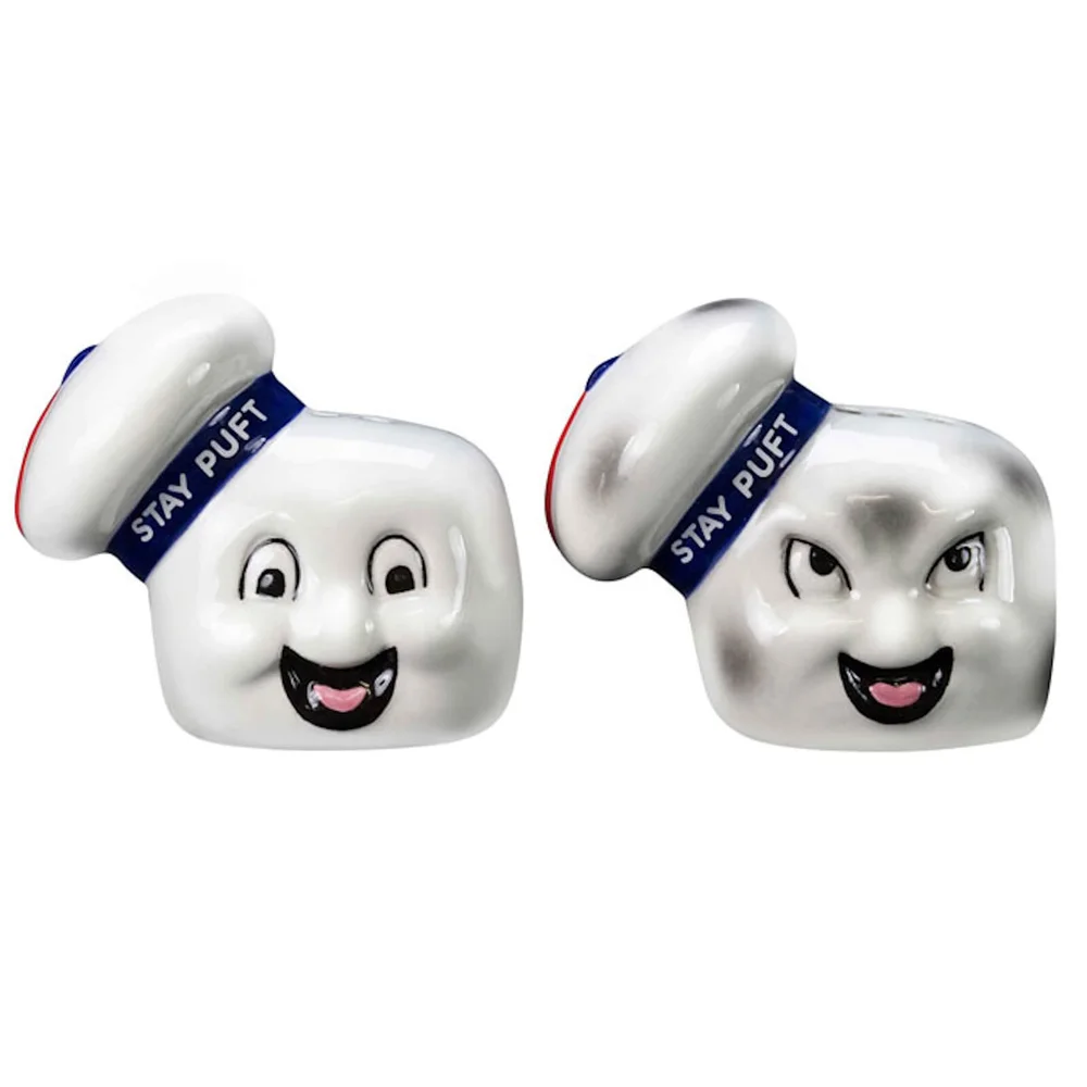 Ghostbusters Stay Puft Salt-and-Pepper Shaker Set Bild 1